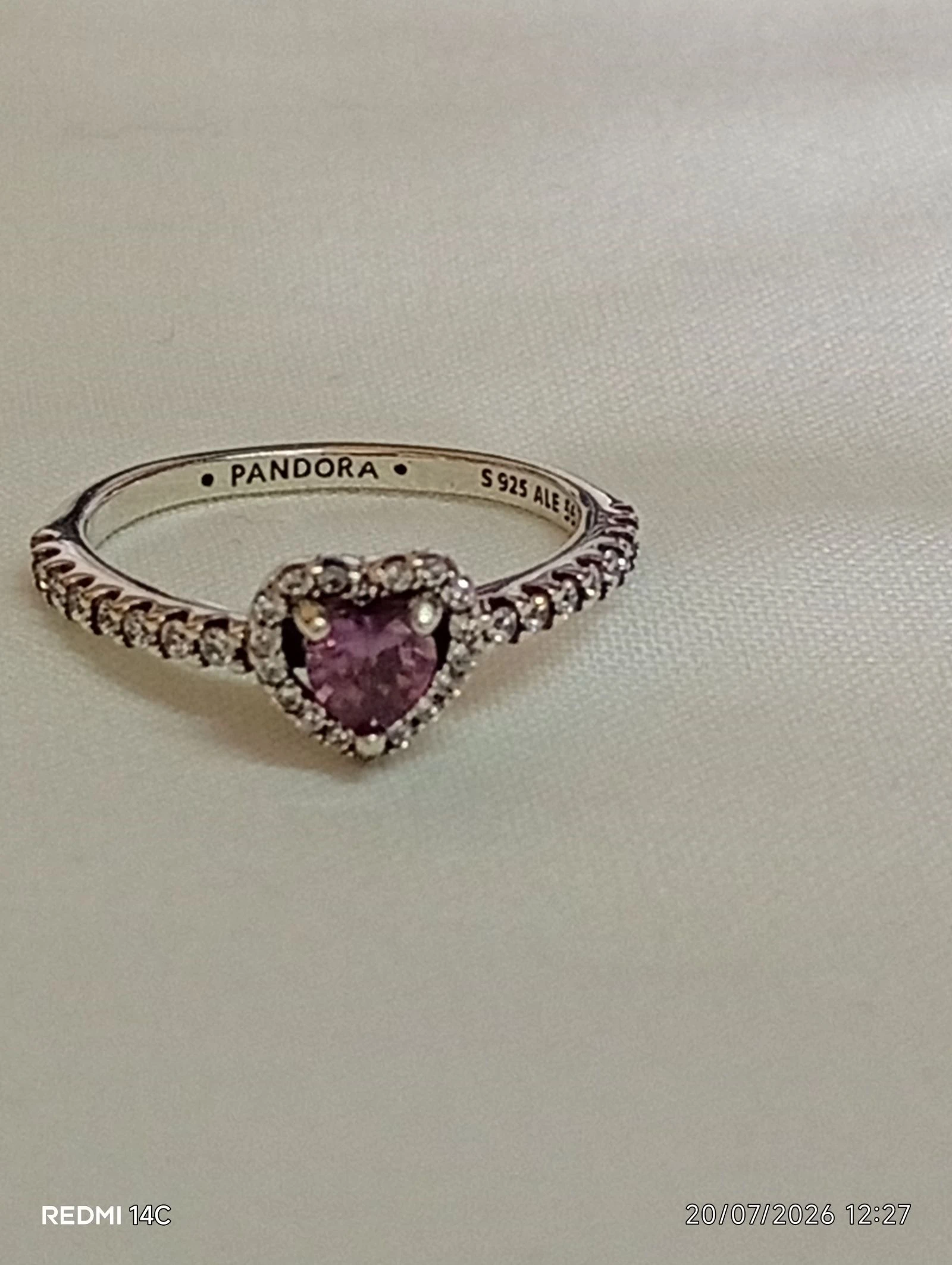 Anillo pandora talla 56 18mm 